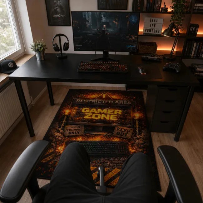 Protišmykový herný koberec Restricted