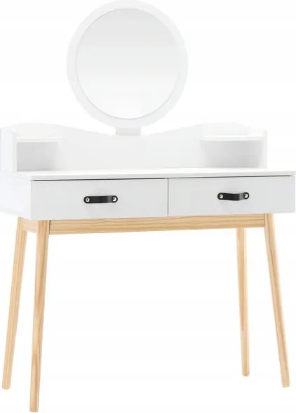 Toaletný stolík MINIMAL biely PHO1602