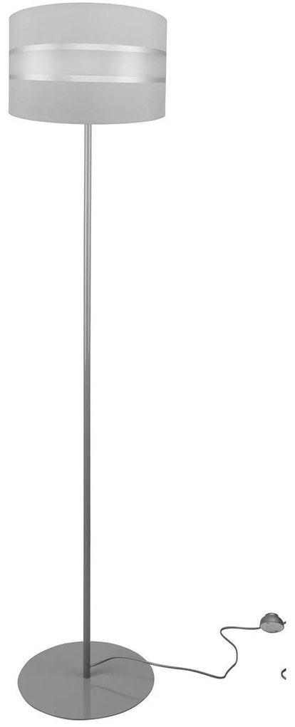 Stojacia lampa Elegance, 1x textilné tienidlo (výber z 5 farieb), (výber z 3 farieb konštrukcie), (fi 35cm)