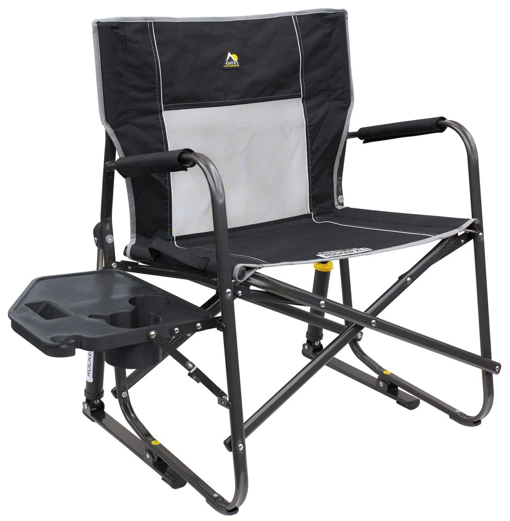 GCI Kempingová stolička s funkciou hojdania Freestyle Rocker XL™ (čierna) (100384748)