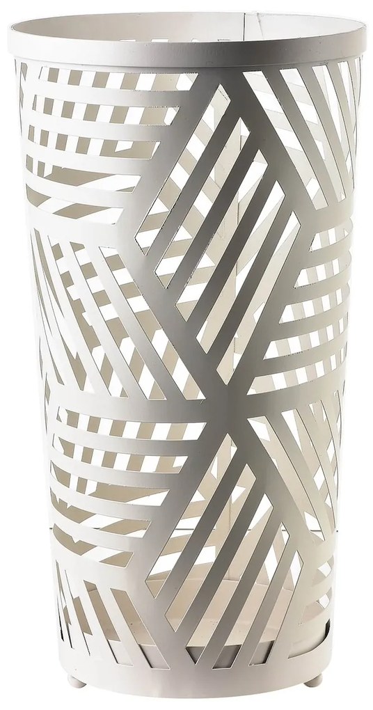 Kovový stojan na dáždniky Cedric White Line, 45,5x24 cm