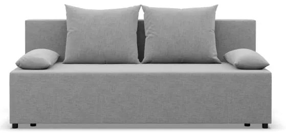 Dvojmiestna pohovka FERMO Lux rozkladacia, sivá