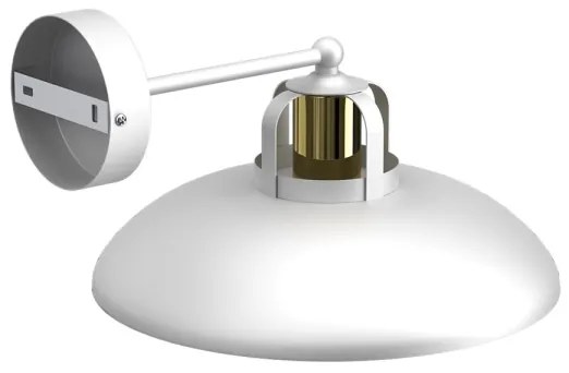 Brilagi - LED Nástenné svietidlo FLAMENGO 1xE27/60W/230V biela