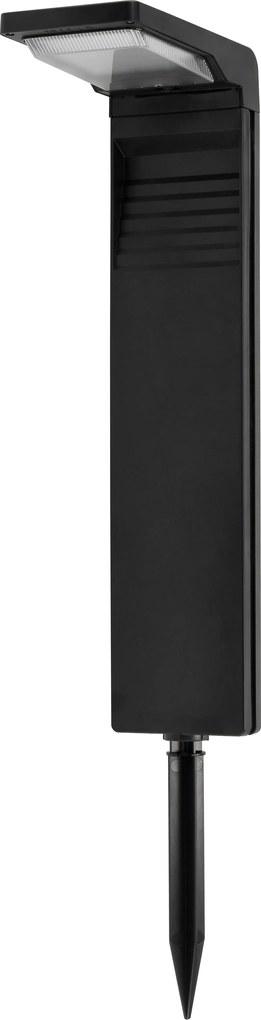 Solárna LED záhradná lampa na záhradný stĺpik so senzorom súmraku