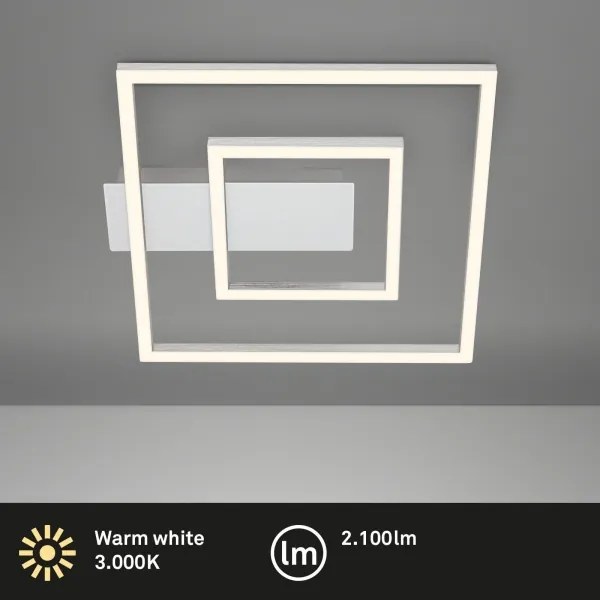 Briloner - LED Stropné svietidlo FRAME LED/22W/230V 3000K 30x32 cm matný chróm
