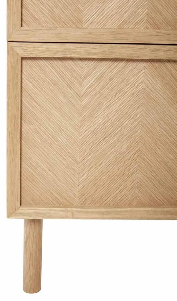 Nočný stolík Herringbone 40 × 30 × 60 cm