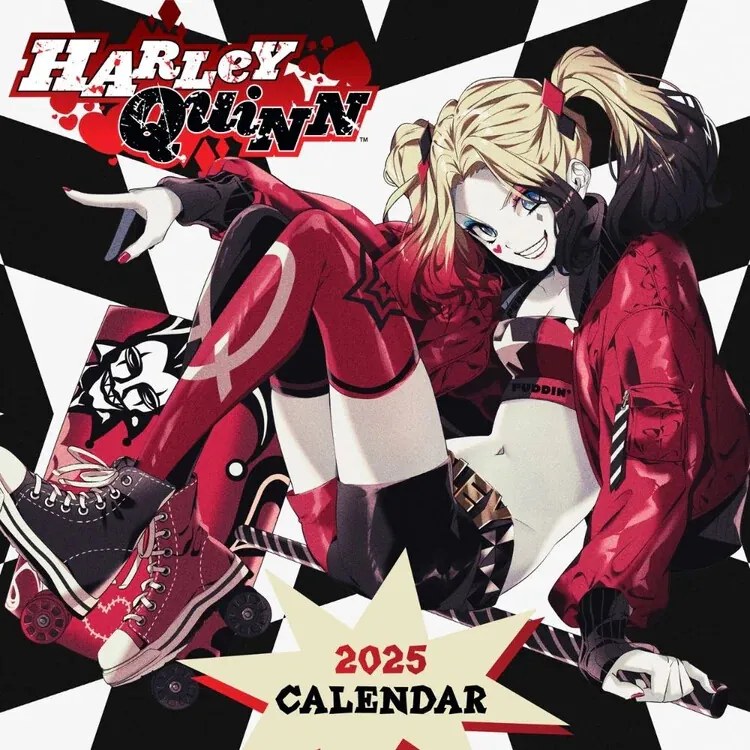 Kalendár 2025 Harley Quinn