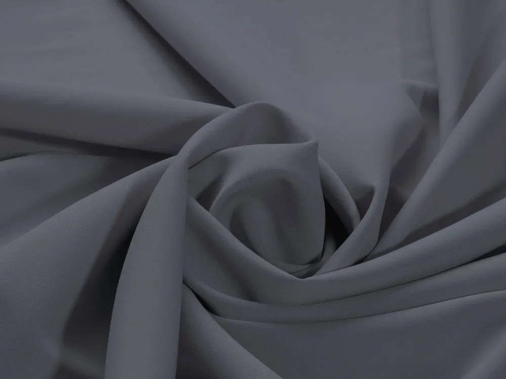 Biante Dekoračný oválny obrus Rongo RG-017 Tmavo sivý 140x220 cm