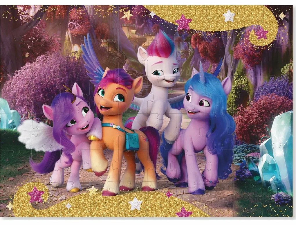 Dodo Puzzle My Little Pony: V kúzelnom lese, 60 dielikov