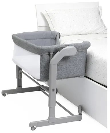 Chicco - Detská postieľka 2v1 NEXT2ME MAGIC EVO tmavošedá