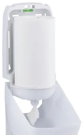 Zásobník na toaletný papier Merida Hygiene Control Flexi, biela