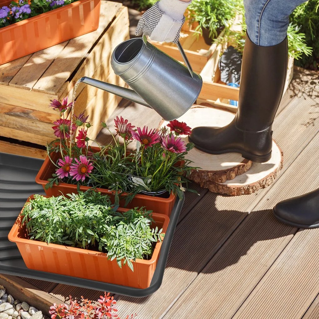 Orion Odkvapkávač na topánky, podložka ANTI-DROPS antracit, 50 x 38 cm