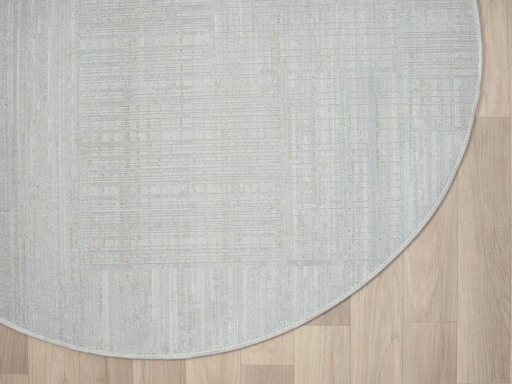 Kusový koberec My Love CA60014 creme kruh, 120x120 (priemer) kruh, béžová, chodba / predsieň, My Flair