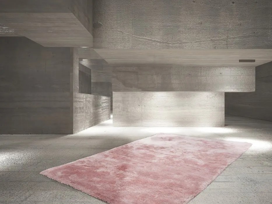 Obsession, AKCIA: 80x150 cm Kusový koberec Curacao 490 powder pink, ružová, obývacia izba