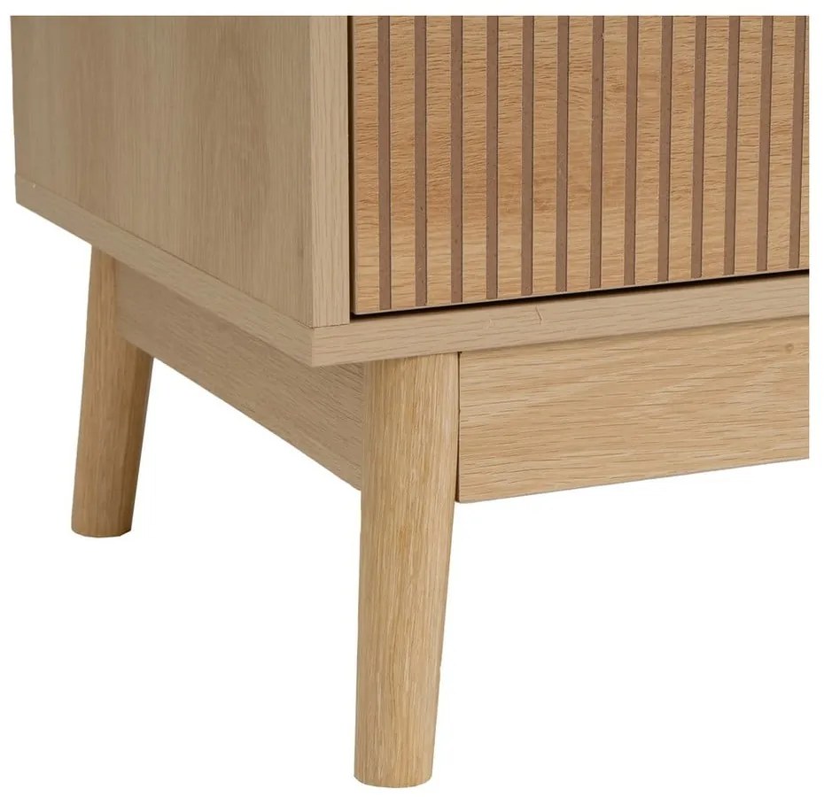 Knižnica v prírodnej farbe 80x120x40 cm Naroa – Casa Selección