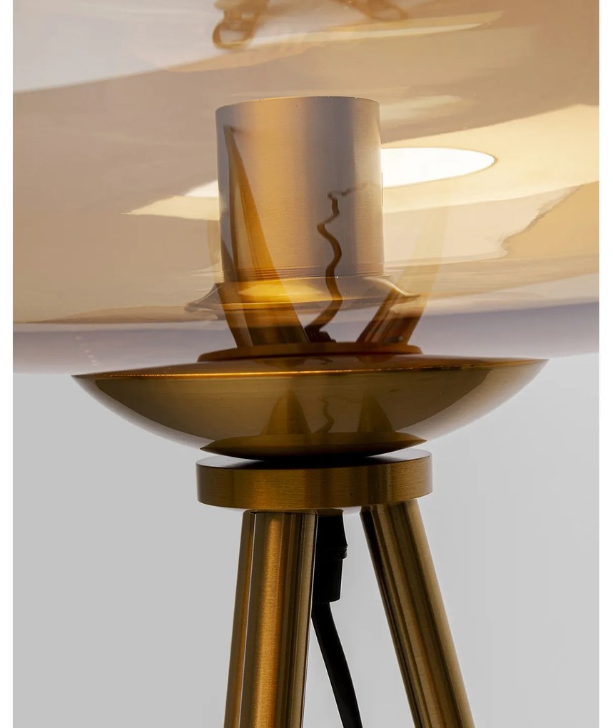 Sphere stojacia lampa jantárová 146 cm