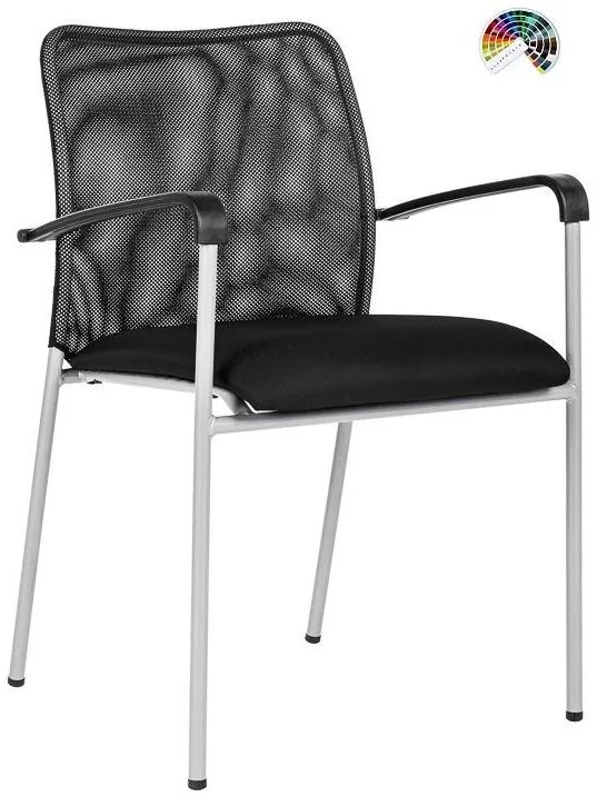 ANTARES Konferenčné kreslo SPIDER čalúnenie RELIFE MELANGE