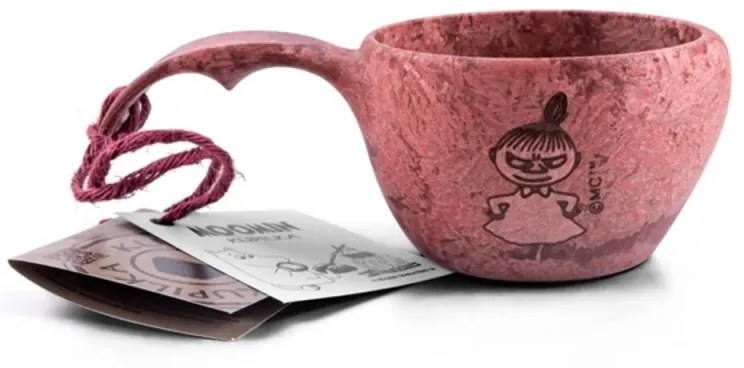 Hrnček kuksa Kupilka Little My 0,21l, červený