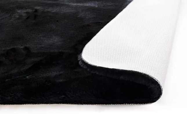 Kúpelňový koberček MOYO čierny