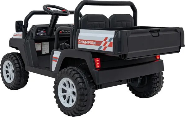 Elektrické autíčko Pick-Up Champion biele