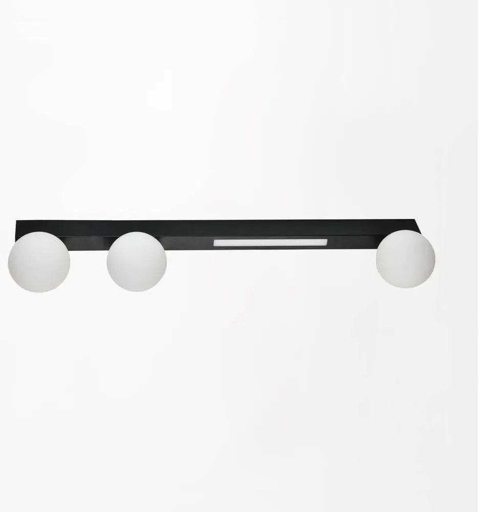 Zuma Line W231102-3 - LED Nástenné svietidlo LUND 3xG9/40W/230V + LED/6W čierna