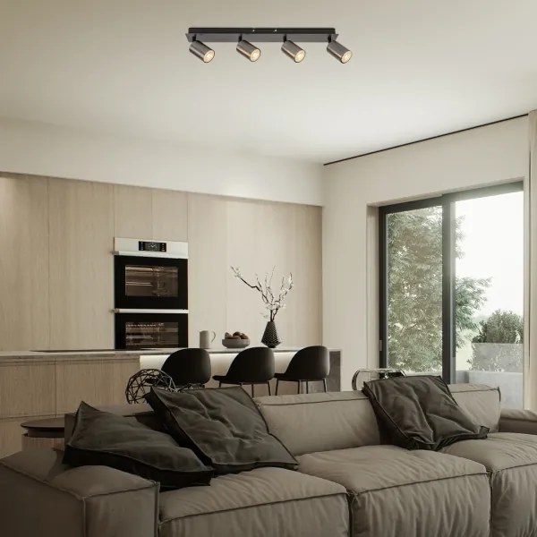 Rabalux 73074 - Bodové svietidlo GERHARD 4xGU10/15W/230V