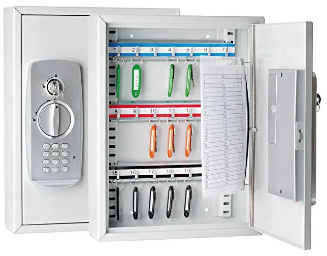 WEDO Sejf na kľúče s elektronickým zámkom, na 21 kľúčov