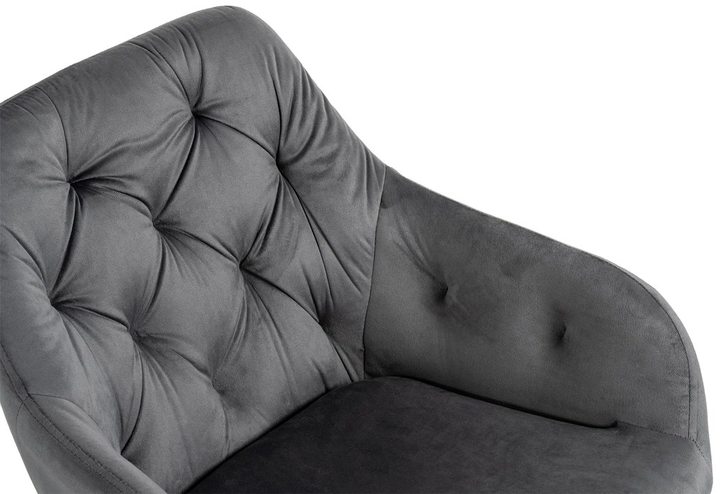 Noela Zamatová jedálenská stolička SIENA sivá