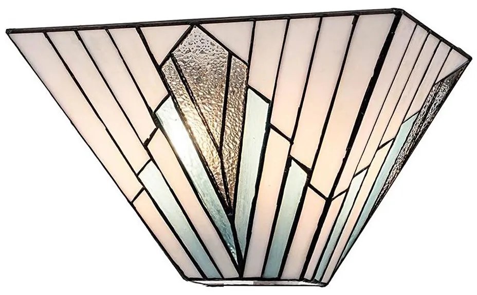 Elstead TF-ALDERLEY-WU - Nástenné svietidlo Tiffany ALDERLEY 2xE14/40W/230V