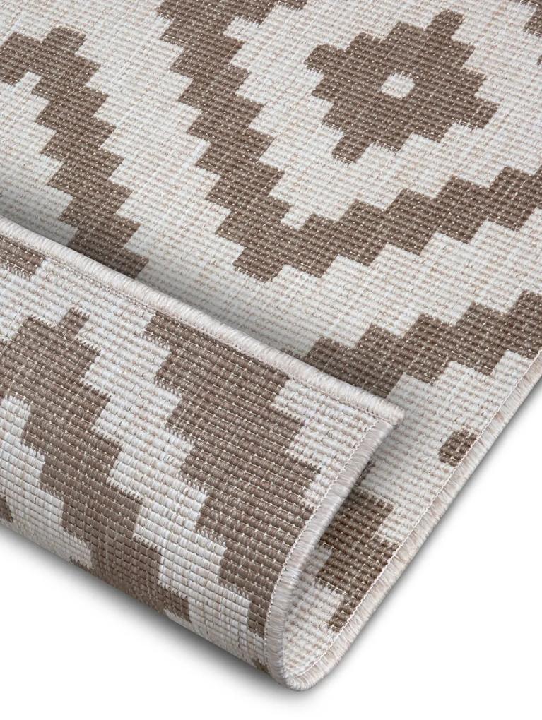 NORTHRUGS - Hanse Home koberce Kusový koberec Twin-Wendeteppiche 105460 Linen – na von aj na doma - 240x340 cm