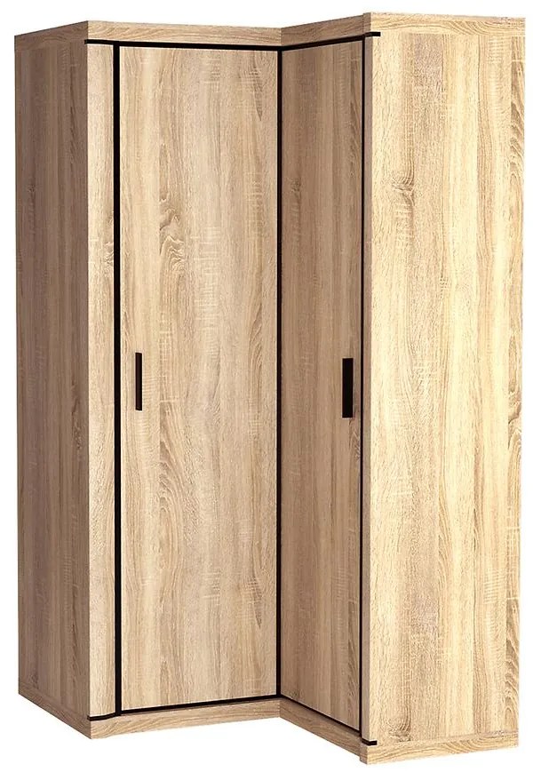 Rohová skriňa Dallas D21 Dub Sonoma