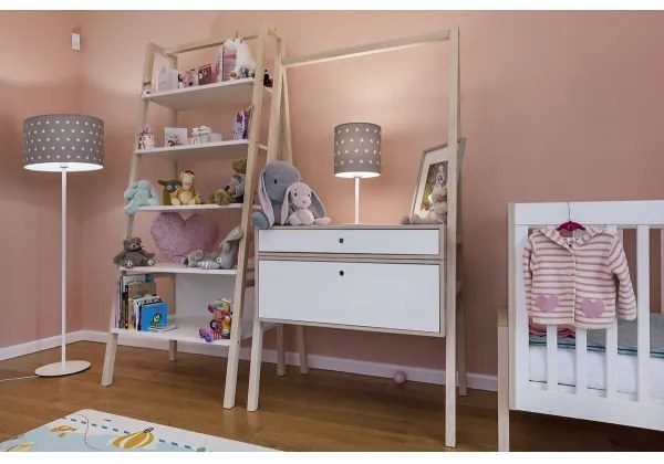 Argon 4125 - Stolná lampa MAGIC 1xE27/15W/230V biela