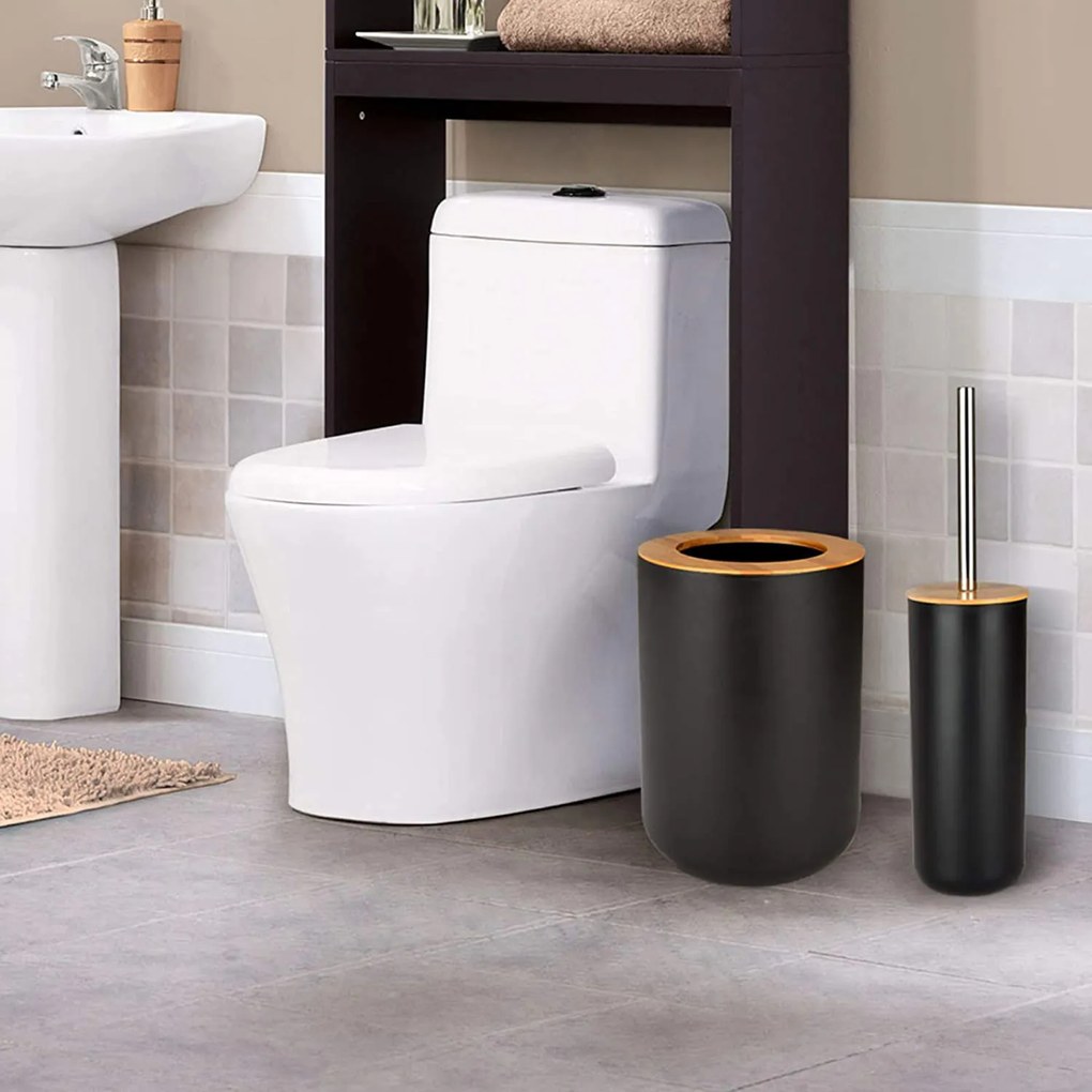 Dekorstudio Kúpeľňový set 6 dielny - čierny