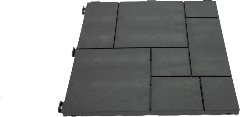 Gumová dlaždica STONE MOSAIC 30 x 30 cm, antracit MHEU5100103