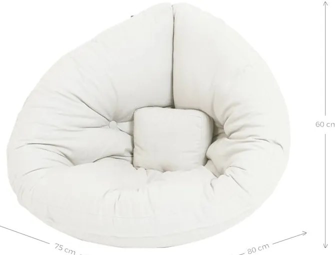 Detské rozkladacie kresielko Karup Design Mini Nido Mint