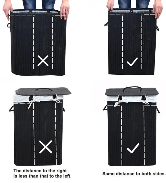 Bambusový kôš na bielizeň LCB10B