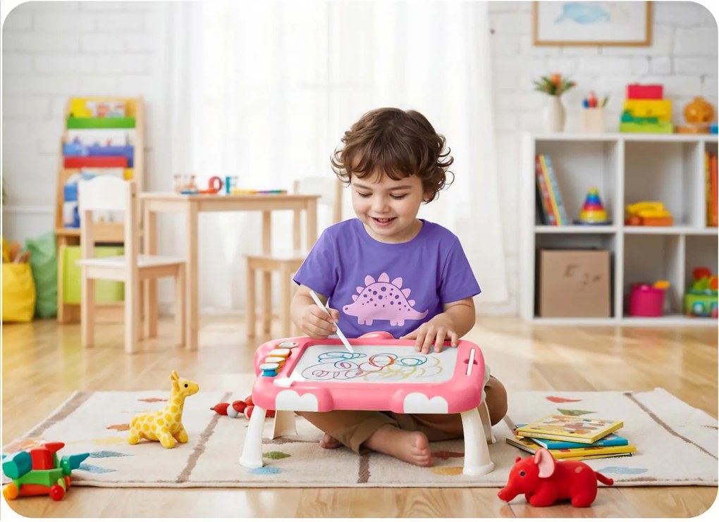 Puzzle magnetická tabuľa tangram pre deti Ricokids RK-823