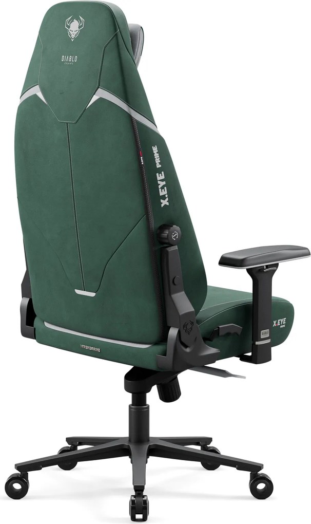 Herné kreslo forest green Normal Size, zelené: Diablo X-Eye Prime