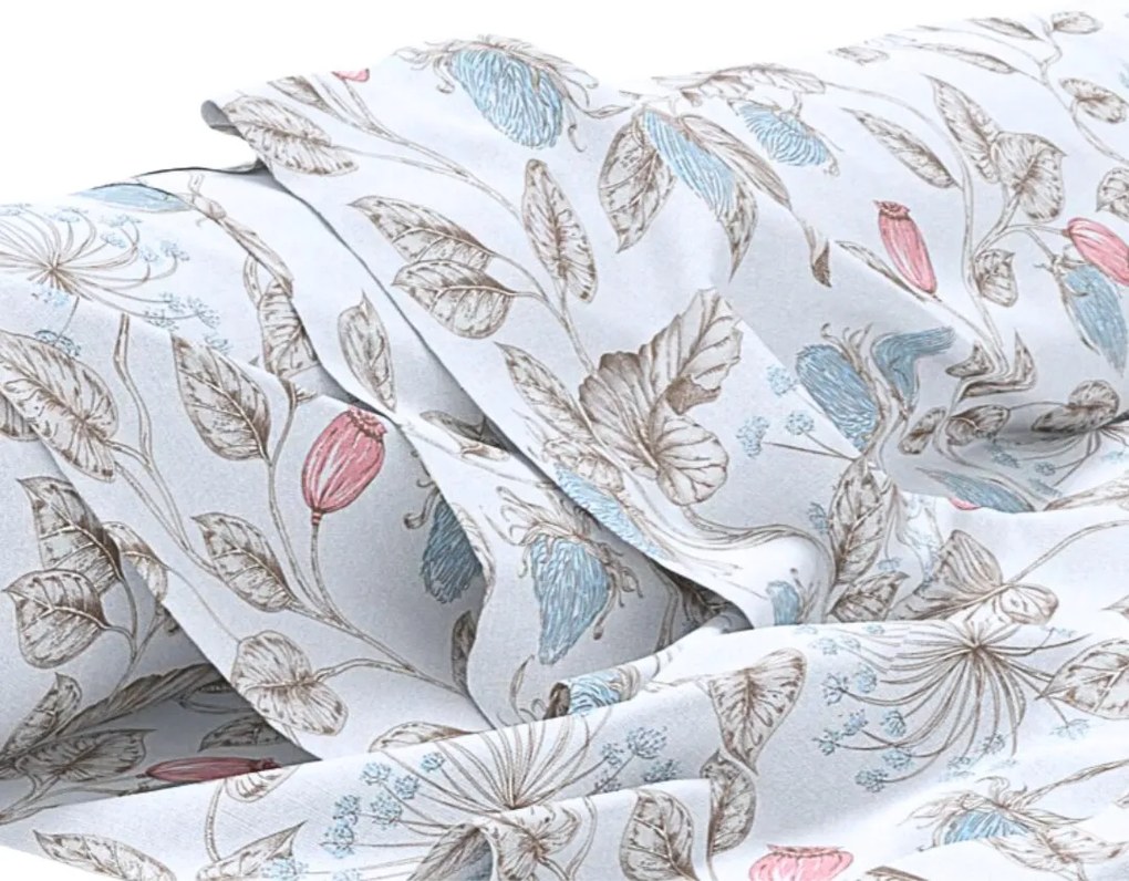 Obliečky bavlnené Rosaria 200x140cm+90x70cm TiaHome