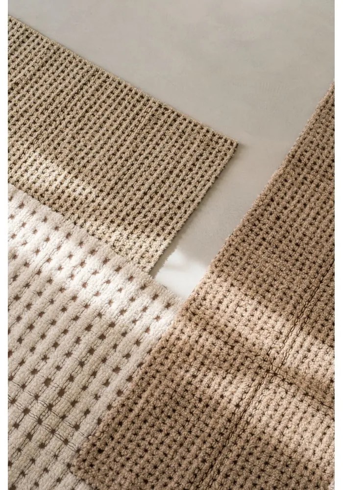 Prateľný/ručne tkaný vlnený koberec v prírodnej farbe 170x240 cm Unexpected Wool – Lorena Canals
