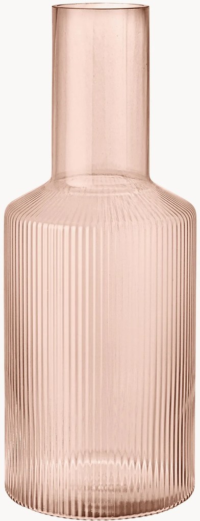 Ručne fúkaná karafa's reliéfnym vzorom Ripple, 1 l