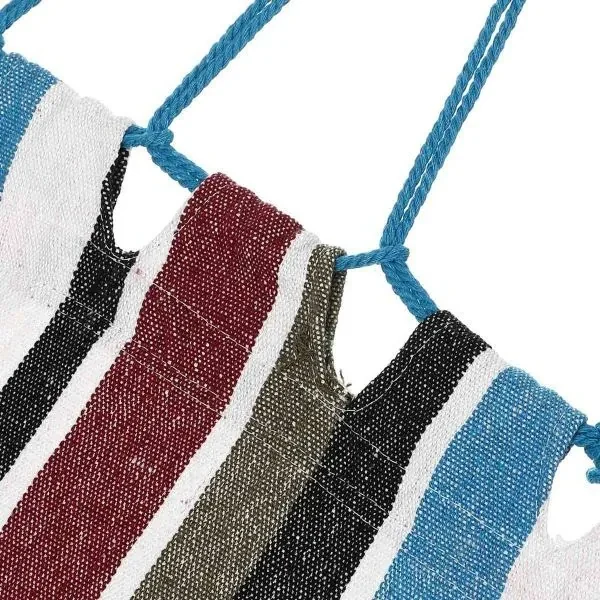 InternetovaZahrada Hojdacia sieť so strapcami 320x150 cm - modrá