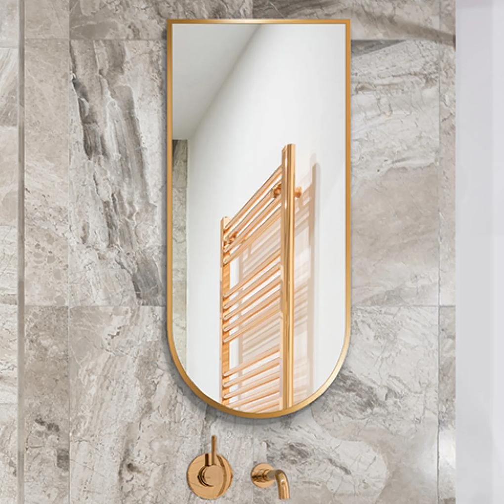 Zrkadlo Portello Gold Rozmer zrkadla: 50 x 80 cm