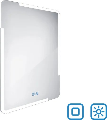 Nimco LED zrkadlo 600x800 s dvoma dotykovými senzormi - ZP 15002VX