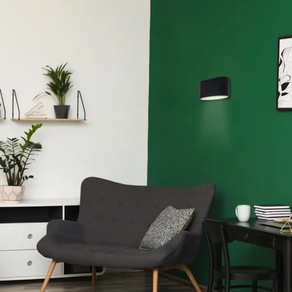 Rabalux 7023 - Nástenné svietidlo KAUNAS 1xG9/10W/230V čierna