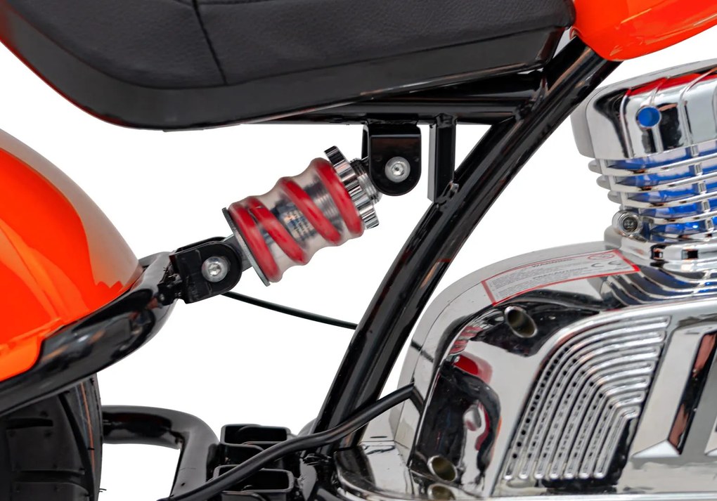 Ramiz Motocykel Chopper Warrior oranžový
