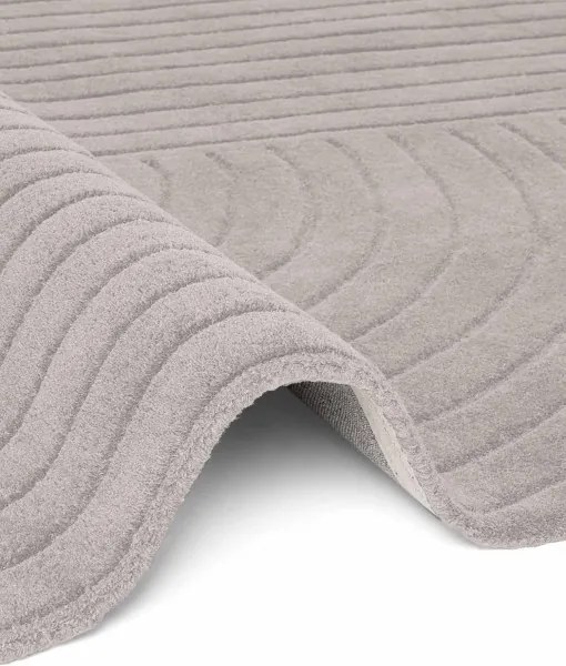 Koberec ARCURA svetlosivý kruh