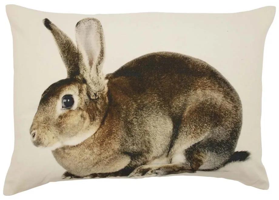 Bavlnený vankúšik Zajac 35x50 cm - 50*10*35cm