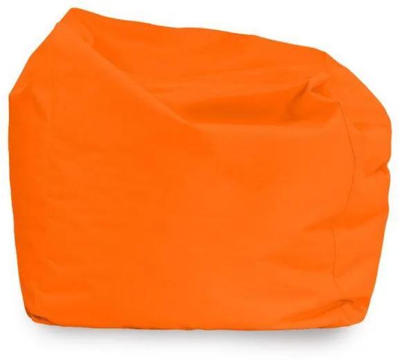 Sedací vak AMALFY nylon - oranžový