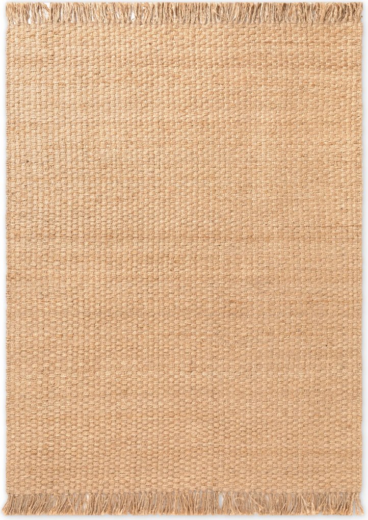 Hanse Home, Kusový koberec Handloom 106335 Fjord Natural Gold, 160x230, béžová, chodba / predsieň